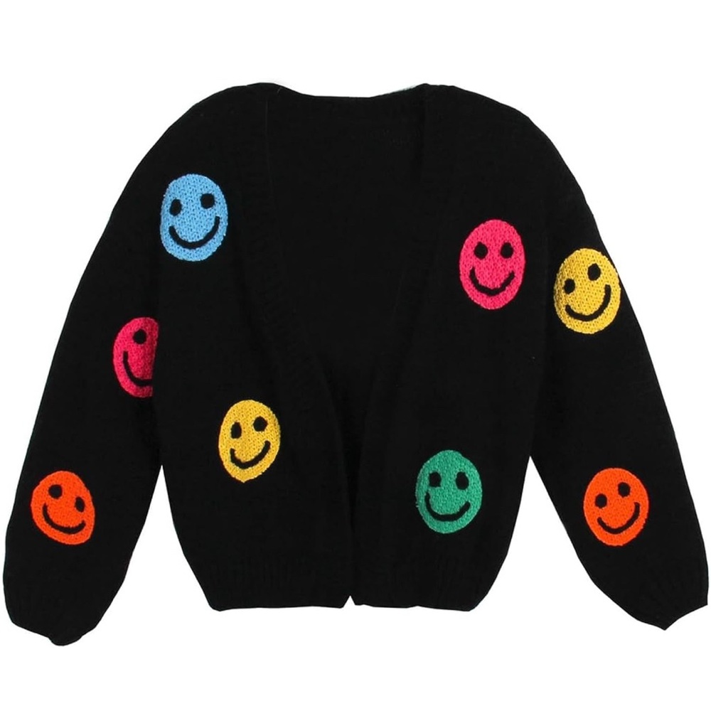 Star Blvd - Rainbow Serotonin Open Front Cardigan
